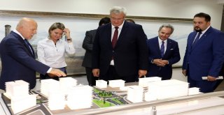 Büyükelçi Sybıhadan Başkan Sekmene Ziyaret