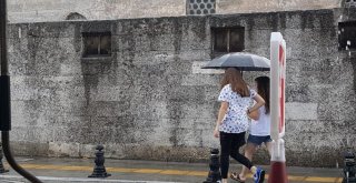 Lüleburgazda Sağanak Yağış