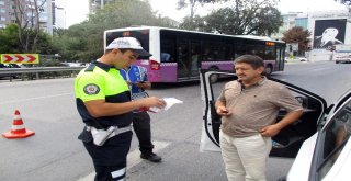 Okulun İlk Gününde Polisten Asayiş Uygulaması