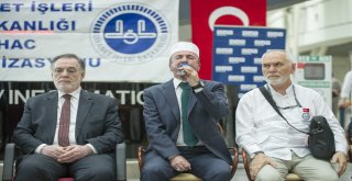 Ankaradan İlk Hac Kafilesi Dualarla Uğurlandı