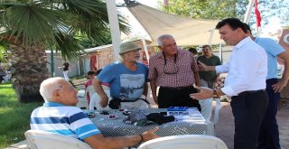 Ümmet Akın, Ziyaretlerine Kuşadasında Devam Etti