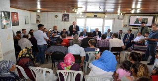 Vali Ceylan, Hıdırağa Mahallesinde Vatandaşlarla Bir Araya Geldi