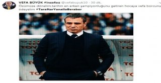Fenerbahçe Taraftarından Ersun Yanala Destek