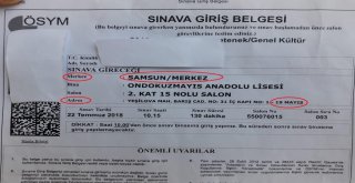 Aynı İsimli Yanlış İlçedeki Okula Giden Öğrenciler Sinir Krizi Geçirdi