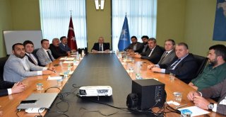 Ak Parti Karabük Teşkilatı, Şahin Ve Ceylan İle Fikir Alışverişinde Bulundu