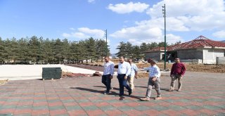 Başkan Asya, Göletli Parkta İncelemelerde Bulundu