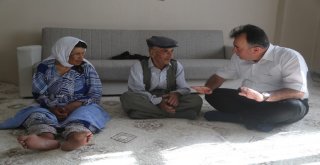 Yaşlı Çifte Kaymakam Ve Belediye Başkan Vekili Işıktaş Sahip Çıktı