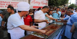 79 Metrelik Künefe 5 Dakikada Tükendi