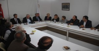 Ulusal Basın Mensupları Fhgcyi Ziyaret Etti