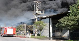 Sakaryada Sanayi Sitesinde Yangın