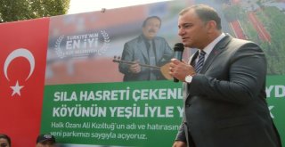 Çankayada Parka Ozan Ali Kızıltuğun Adı Verildi