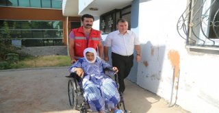 Yaşlı Çifte Kaymakam Ve Belediye Başkan Vekili Işıktaş Sahip Çıktı