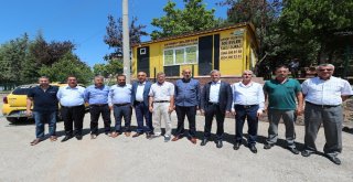 Tahmazoğlu Taksicileri Ziyaret Etti