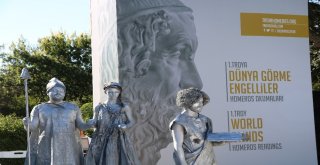 1. Troya Dünya Görme Engelliler Homeros Okumaları Başladı