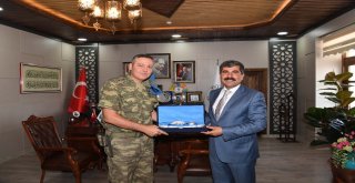 Albay Terzioğlundan Başkan Asyaya İade-İ Ziyaret