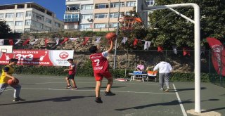 Fatihte Gençler 3X3 Sokak Basketbolu Turnuvasında Buluştu