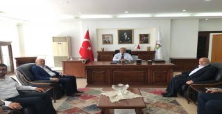 Hak-İşden Ziyaret  Başkan Dursun Aya Ziyaret