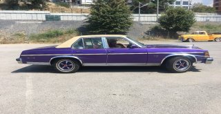 Bağdat Caddesinde Klasik Otomobillerden Zafer Konvoyu