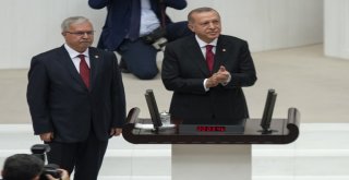 Cumhurbaşkanı Erdoğan Tbmmde Yemin Etti