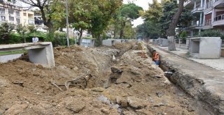 Yağmursuyu Ve Doğalgaz Çalışmaları Devam Ediyor