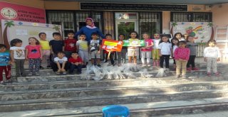 Anaokulu Öğrencileri Egzotik Hayvanlarla Tanıştı
