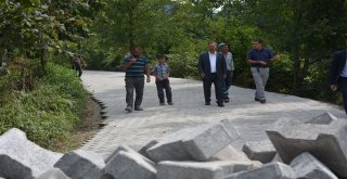 Başkan Uysal Çalışmalarını Yerinde İnceledi