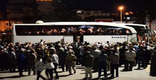 Bozüyüklü Hacı Adayları Törenle Kutsal Topraklara Uğurlandı