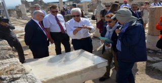 Berger Ve Beraberindeki Heyet Laodikeia Antik Kentini Gezdi