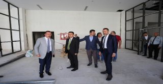 Rektör Bağ, Enstitü Binasını Yerinde İnceledi