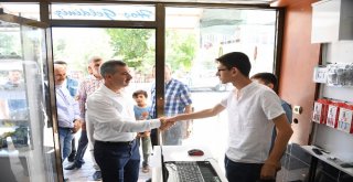 Çınar, Dilek Mahalle Esnafı Ve Vatandaşları Dinledi