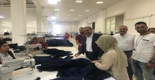 Ak Partili Arvastan Tekstilkente Ziyaret
