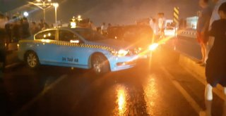 Bayrampaşada 9 Aracın Birbirine Girdiği Anlar Kamerada