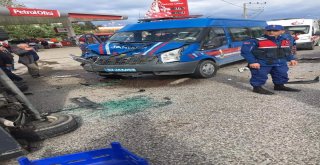 Orduda Trafik Kazası Ucuz Atlatıldı