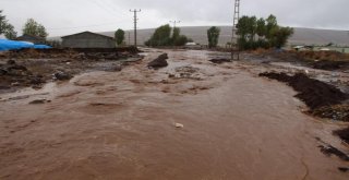 Güroymakta Aşırı Yağışlar Sele Neden Oldu