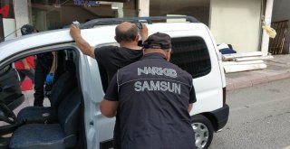 Samsunda Narkotik Ekiplerinden Şok Uyuşturucu Uygulaması