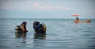 (Özel) Gölün Dibinde Yatan 100 Yılın Keşfi Havadan Ve Su Altından Böyle Görüntülendi