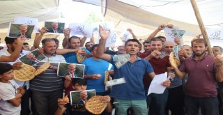 Siverek Semt Pazarı Esnaflarından Abdye Dolar Protestosu