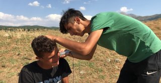 Yaylada Güneş Enerjisiyle Tıraş