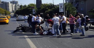 Şişlide Yunus Polisi Kaza Yaptı: 2 Yaralı