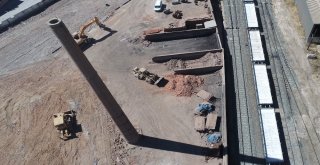 40 Metre Yüksekliğinde 66 Yıllık Baca Bölgenin Simgesi Olacak