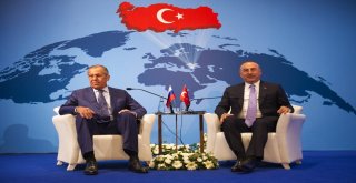 Bakan Çavuşoğlu, Rus Mevkidaşı Lavrov İle Bir Araya Geldi