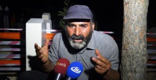 (Özel) Oğlunun Ölümüne Dayanamayan Baba Mezarı Başında Yatıyor