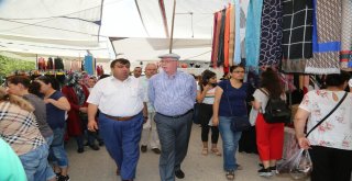 Kazım Kurt Çarşamba Pazarında Esnafı Ve Vatandaşı Dinledi