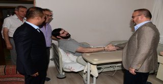 Ak Parti Grup Başkanvekili Turandan Gaziye Ziyaret