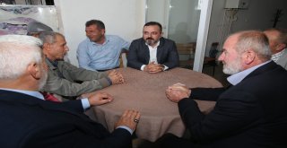 Başkan Ercan, Vatandaşlarla Çay İçti, İstişarelerde Bulundu