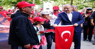 Kastamonuda 105 Kilometrelik Atatürk Ve İstiklal Yolu Yürüyüşü Sona Erdi