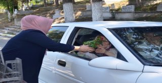 Bozüyükteki Mezarlıklarda Arefe Yoğunluğu