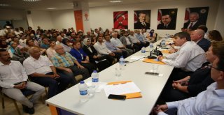 Türel Kepez Ve Muratpaşa Teşkilatı İle Buluştu