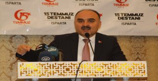 Ispartada Şehit Aileleri, Gaziler Ve Gazi Ailelerine Milli Birlik Günü Yemeği