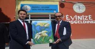 Çikolata Devinden Selendide Eğitime Destek